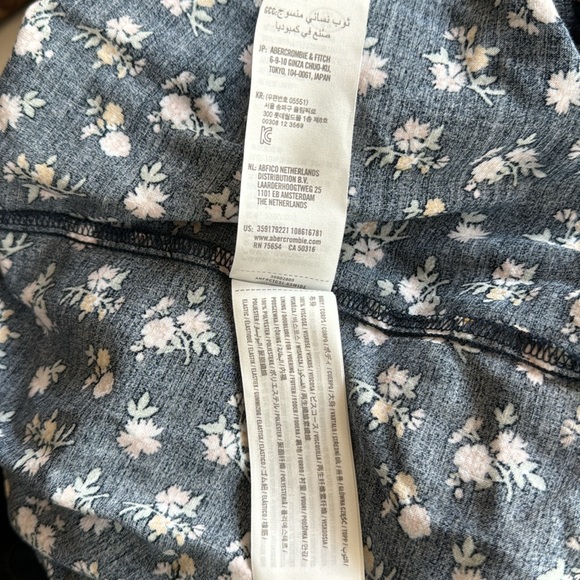 Navy floral print dress - Picture 7 of 8